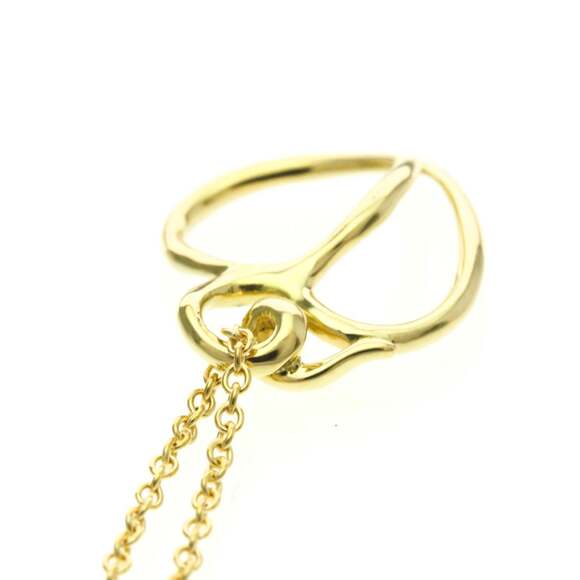 TIFFANY 18k Gold Heart Necklace